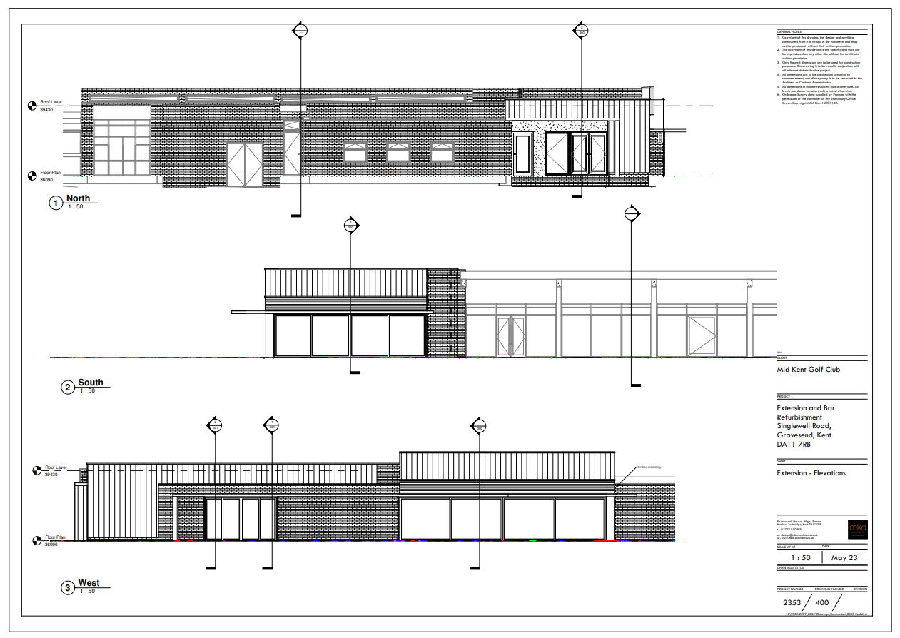 Screen One – Mid Kent Golf Club